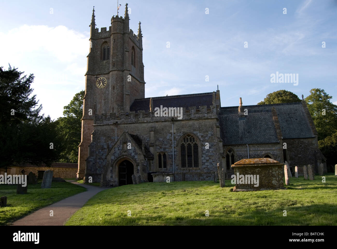 St. James Church, Avebury. Stockfoto