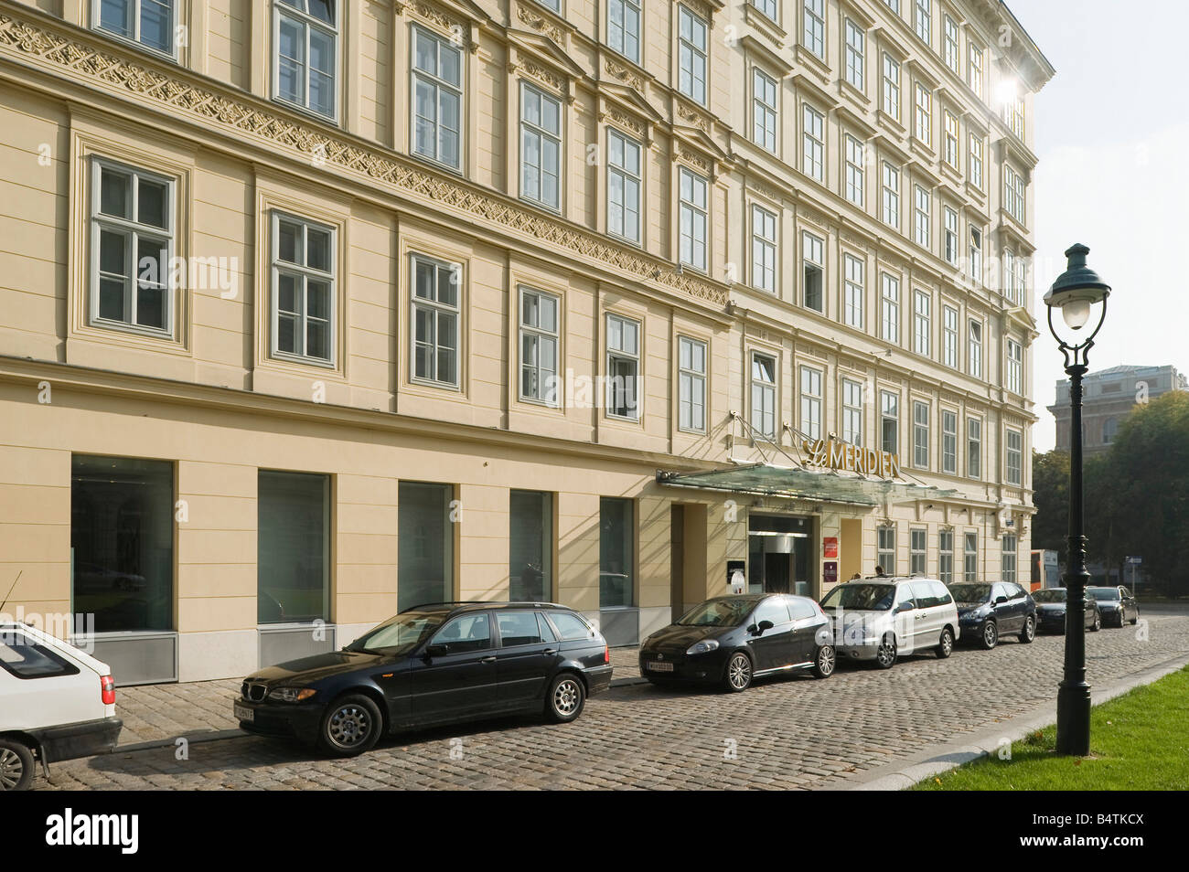 Hotel Le Meridien Wien Stockfoto