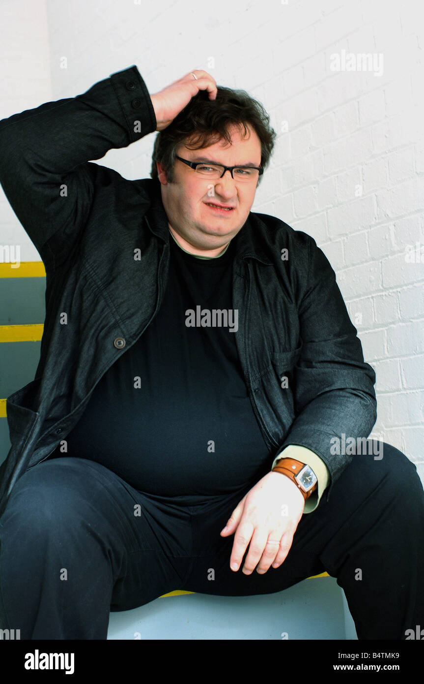 Comic-Schauspieler Mark Benton, die derzeit in ITV-s-Serie Nordlicht mit Robson Green Januar 2006 starrt Stockfoto