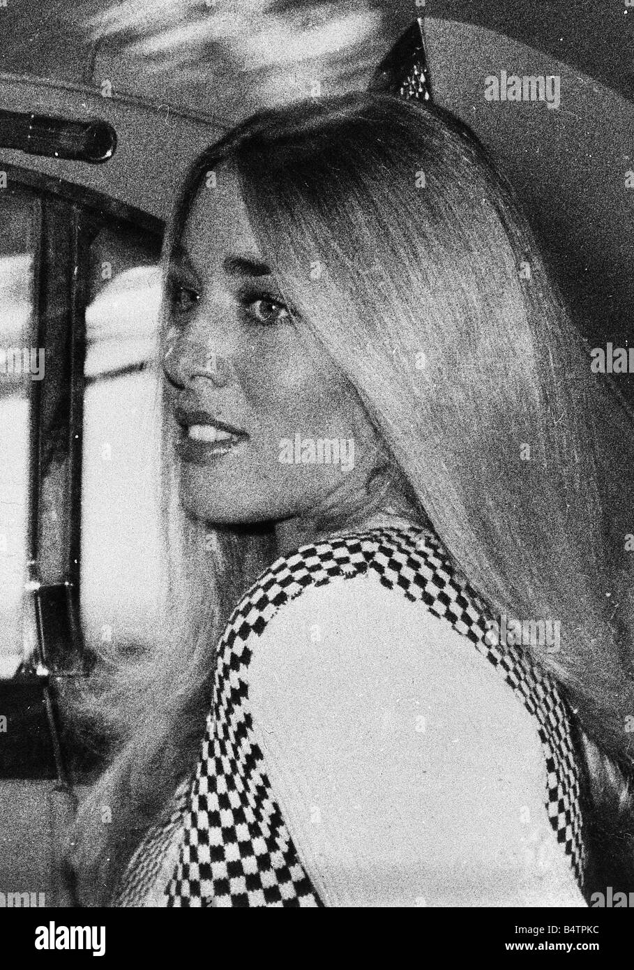 Laura Jo Watkins amerikanischer Freund von Prinz Charles im Jahr 1974 Stockfoto