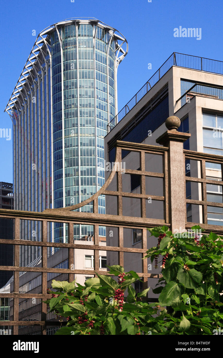 Citypoint Moorgate Tower Block City of London England Stockfoto