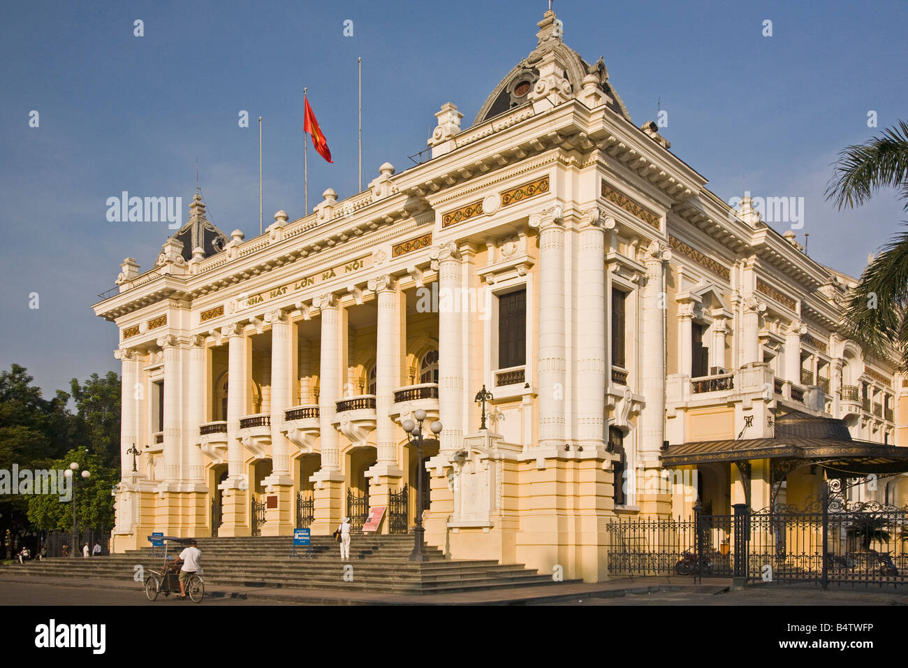 Opernhaus Hanoi Nordvietnam Stockfoto