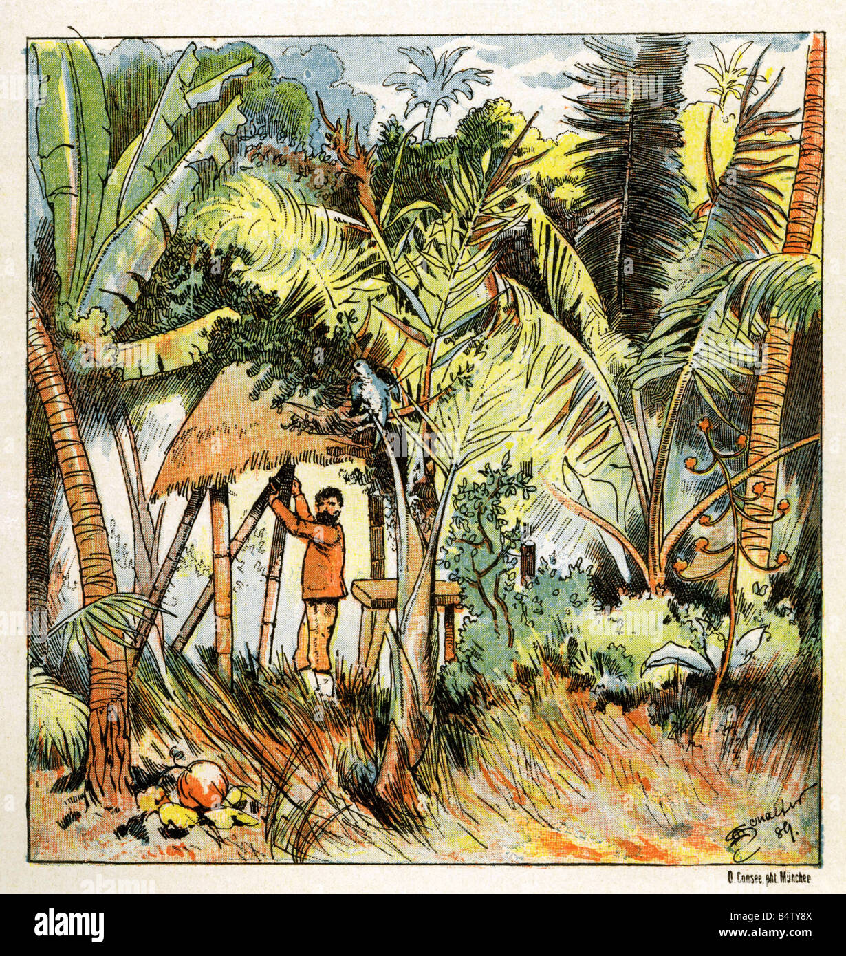 Das Leben Seltsam Überraschende Abenteuer Von Robinson Crusoe Von York