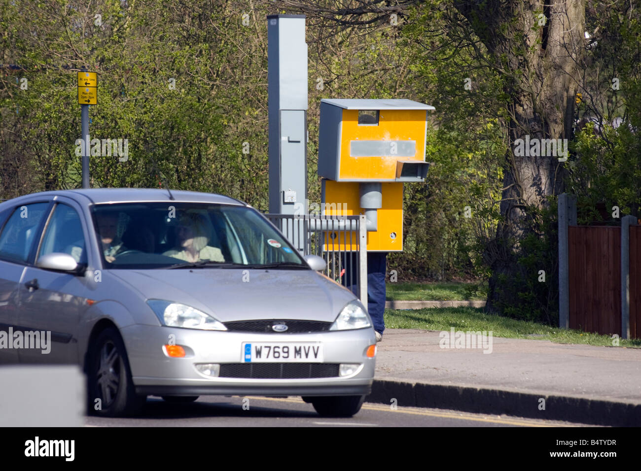 GATSO Blitzer Stockfoto