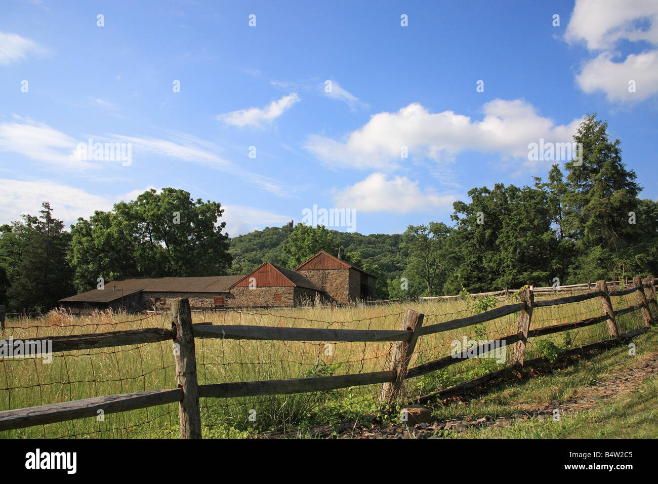 Neeley Farm in Bucks County Stockfoto