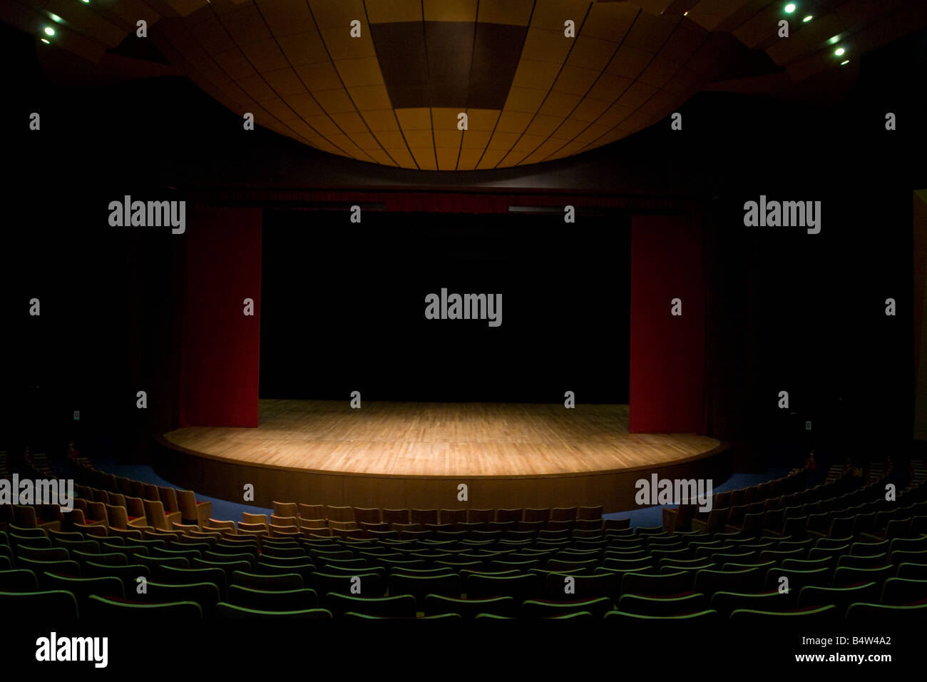 Leere neue theater Stockfoto