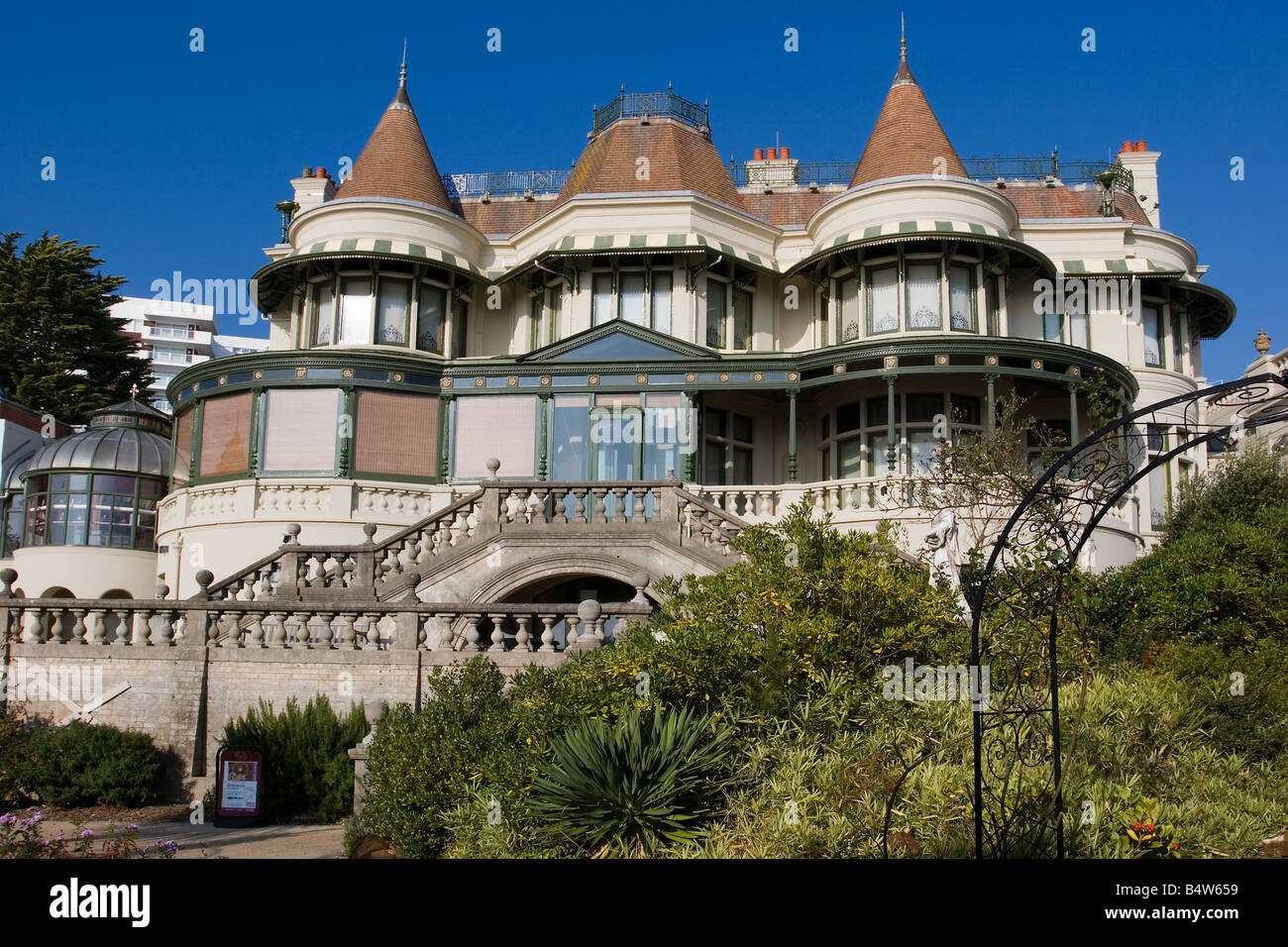 Das Russell-Cotes Museum in Bournemouth, Dorset Stockfoto
