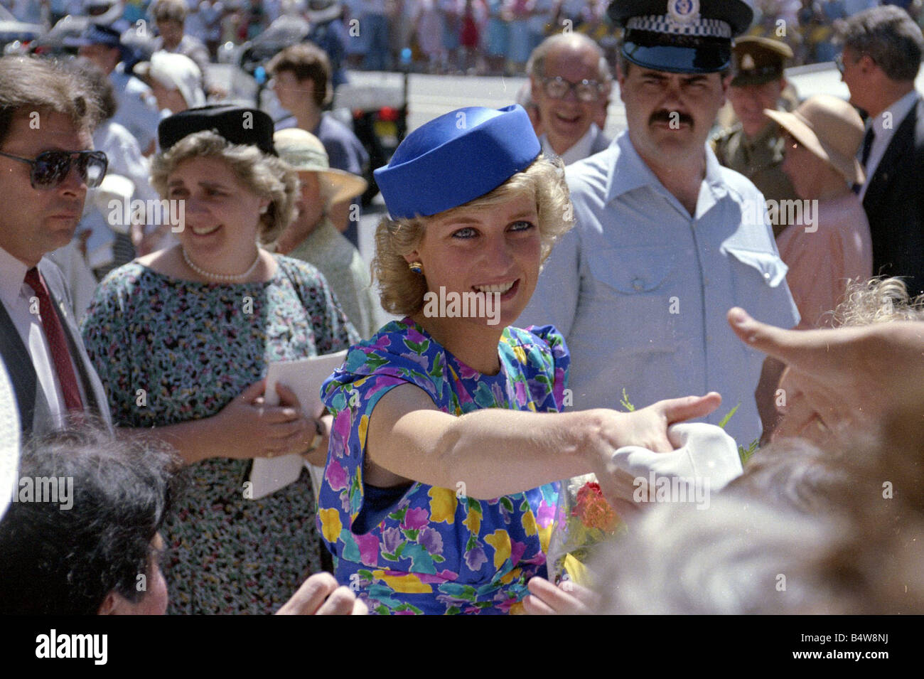 Prinzessin diana besucht australien Fotos und Bildmaterial in hoher
