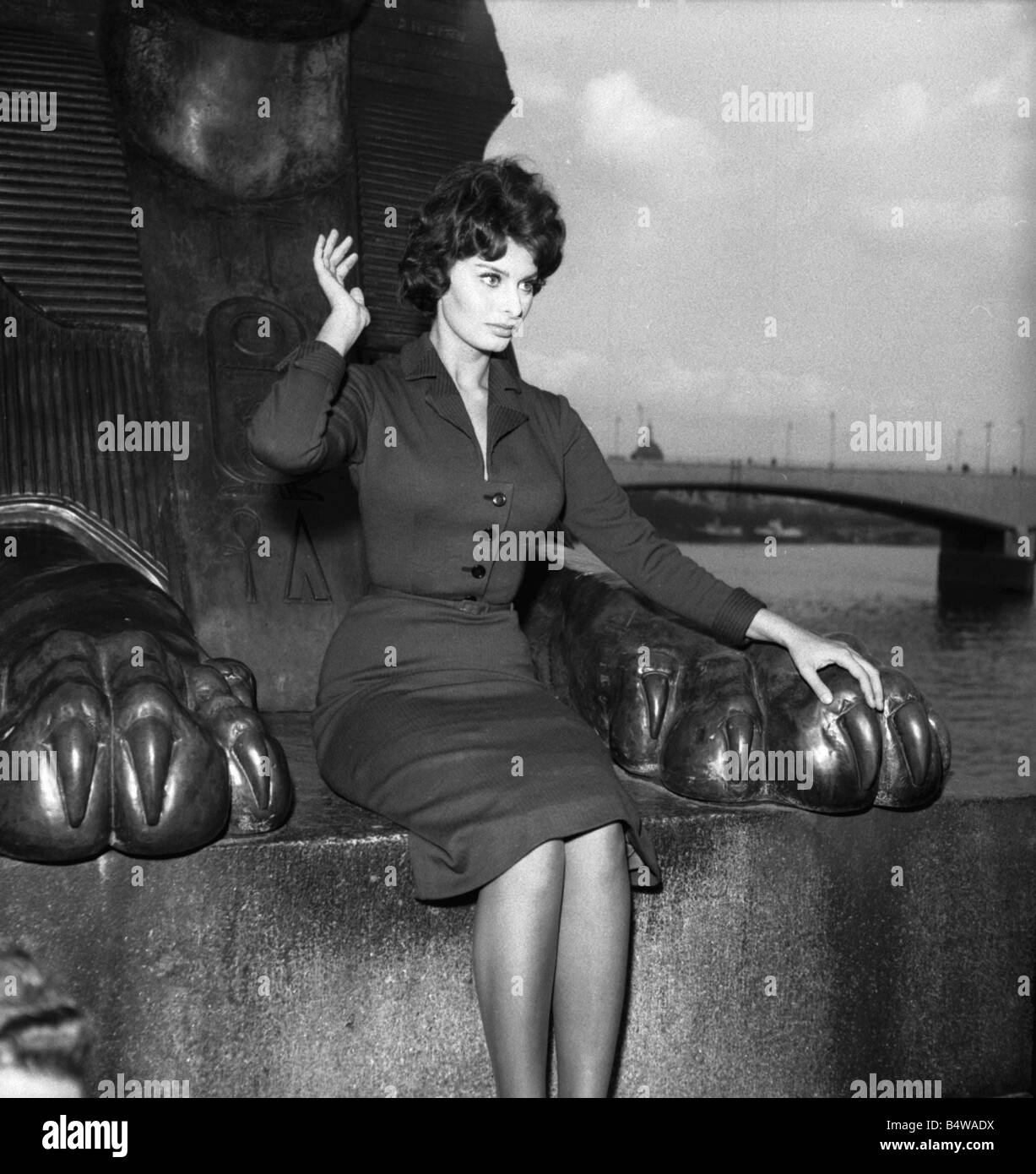 Actress Sophia Loren In London Stockfotos und -bilder Kaufen - Alamy