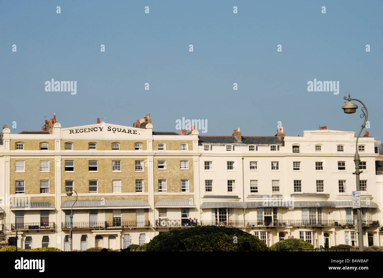 Regency Square Brighton East Sussex England Stockfoto