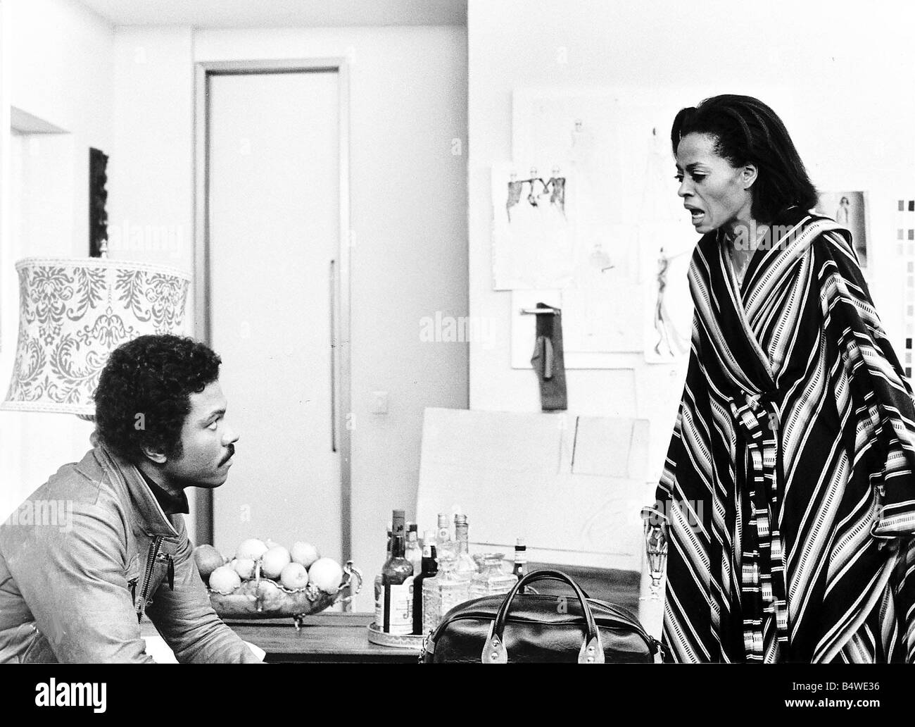 Diana Ross Und Dee Williams Darsteller In Mahagoni Stockfotografie Alamy