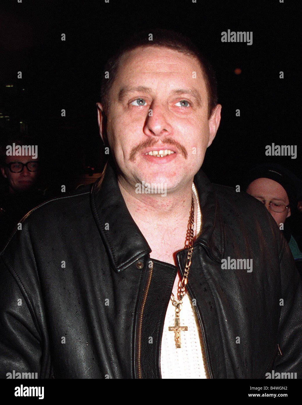 Shaun Ryder bei der Brat Awards Zeremonie Shaun-Lead-Sänger mit schwarzen Trauben früher von die Happy Mondays ist aus Manchester Stockfoto