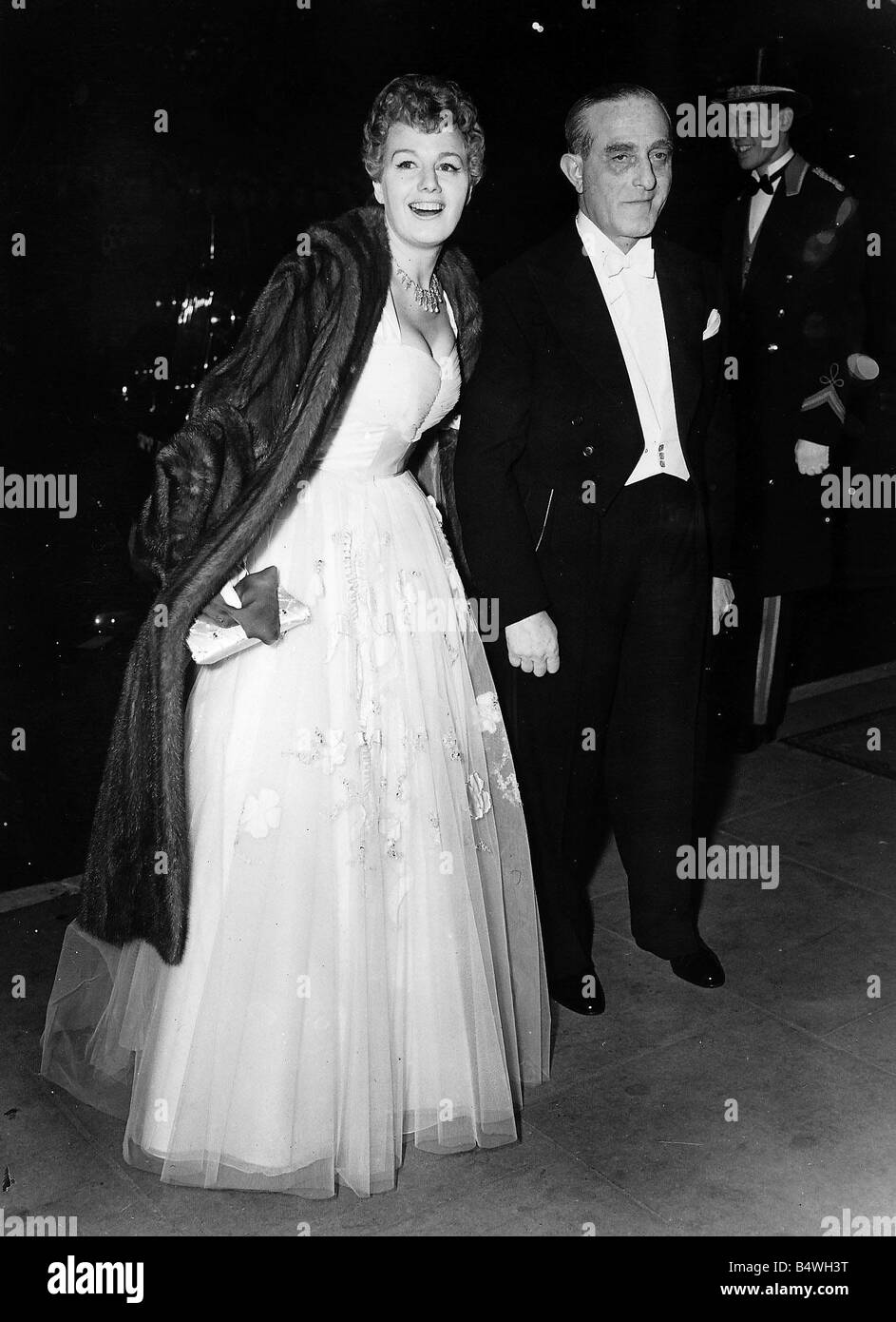 Shelley Winters Schauspielerin bei Film-Premiere Stockfoto