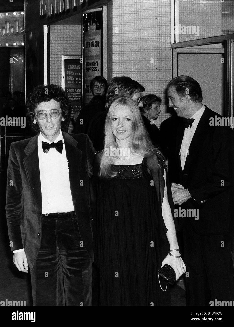 Robert Powell Schauspieler mit der Schauspielerin Sharon Tate Stockfoto