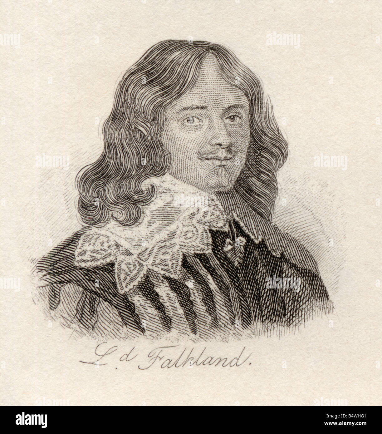 Lucius Cary, 2. Viscount Falkland,1610 - 1643. Englischer Politiker, Soldat und Autor. Stockfoto