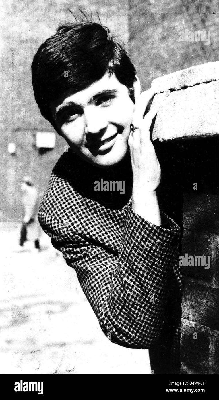 David Essex Singer Runde Wand suchen Stockfoto