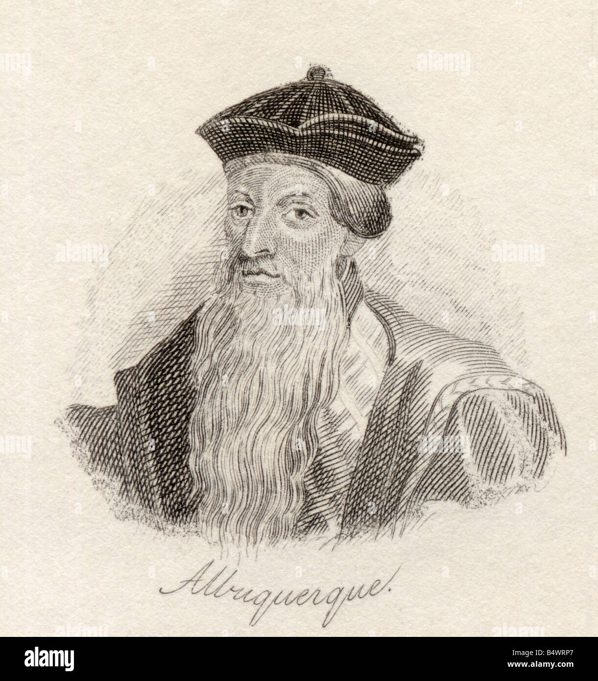 Alfonso D'Albuquerque, 1452 bis 1515. Portugiesischer Admiral, 1. Vizekönig von Portugiesisch-Indien. Stockfoto