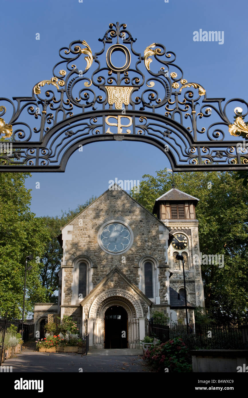 Alte Kirche St. Pancras Pancras Road KIngs Cross London Stockfotografie Alamy