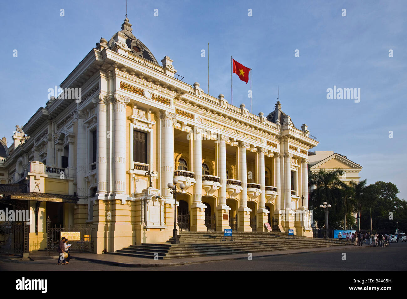 Opernhaus Hanoi Nordvietnam Stockfoto