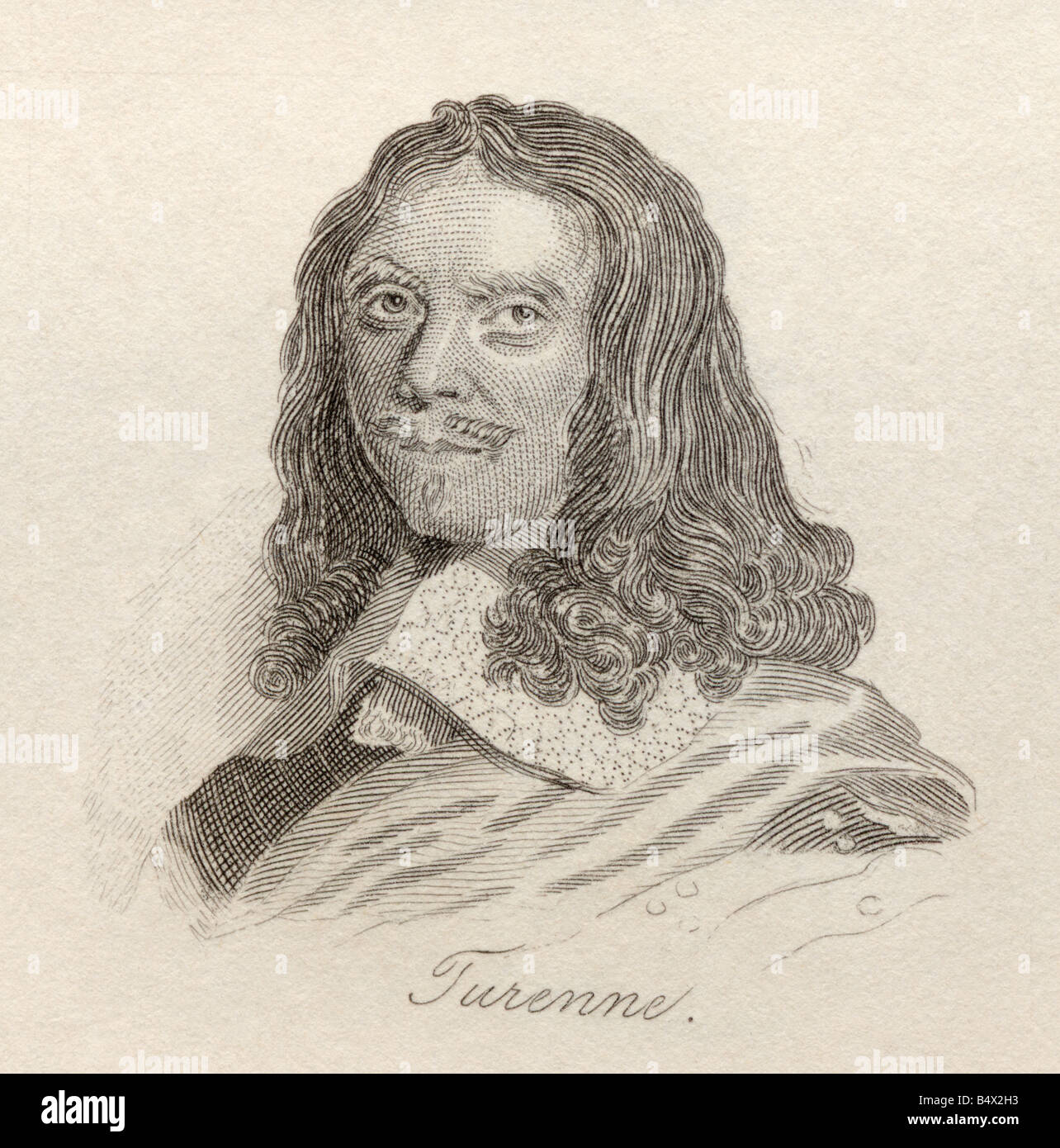 Henri de la Tour d 'Auvergne, Vicomte de Turenne, 1611 - 1675. Französischer Militärführer und Marschall von Frankreich. Stockfoto