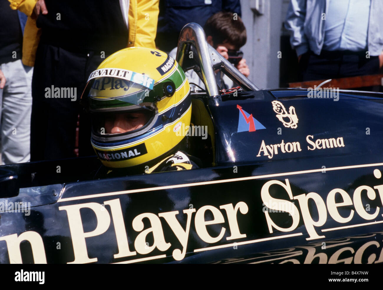 Ayrton Senna MSI Stockfoto