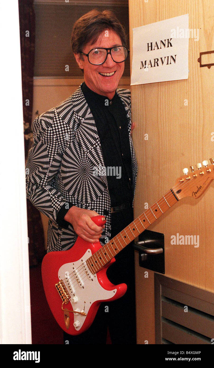 Hank Marvin Oktober 1998 Glasgow Royal Concert Hall Musik Stockfoto