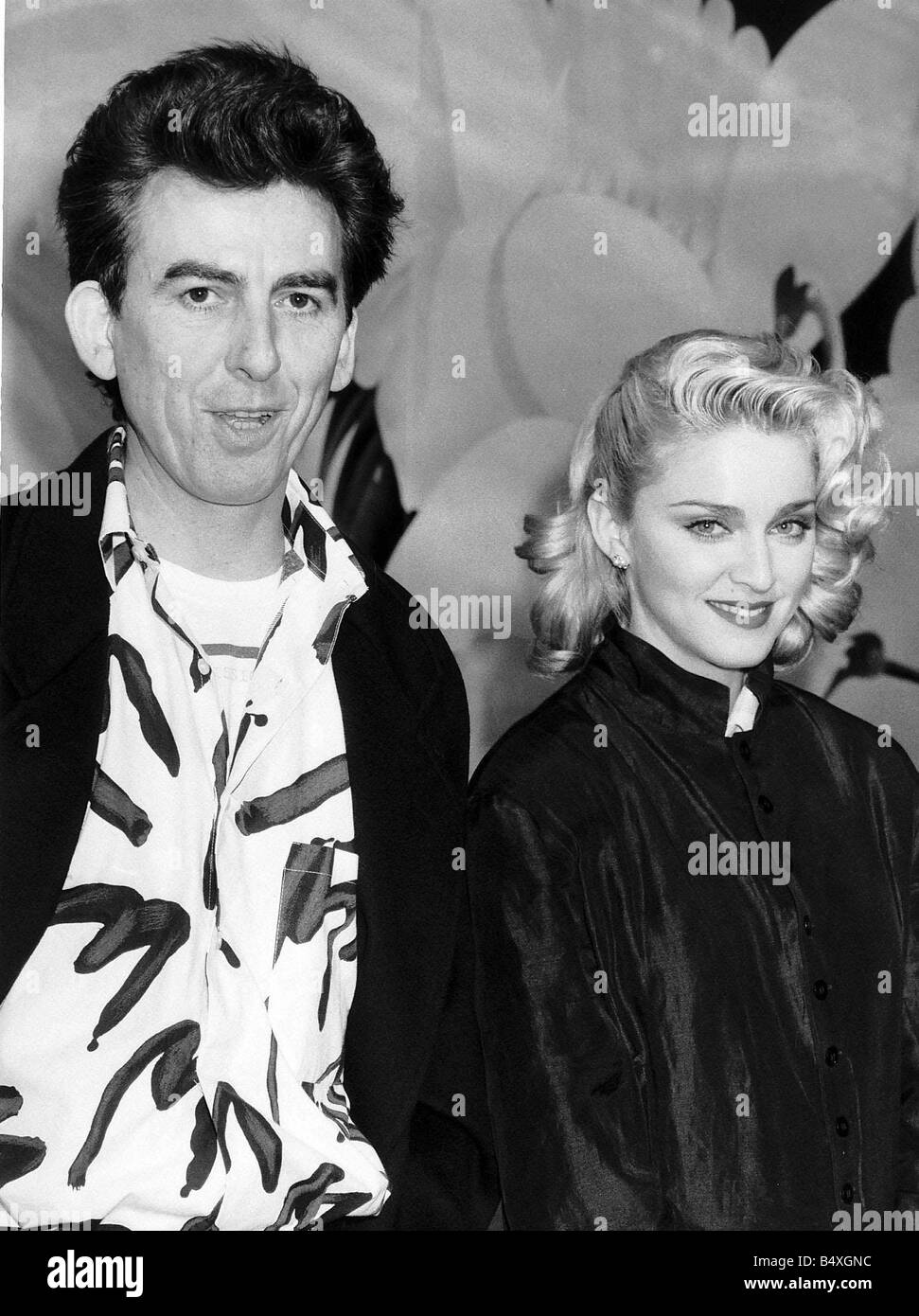 Madonna s Film Shanhai Überraschung eröffnet in London trotz eines Angebots von ihrem co-Star und Ehemann Sean Penn, haben es ad acta gelegt, da Amerika nannte es langweilig und er sorgen, dass es ihrer Karriere schaden kann Stockfoto