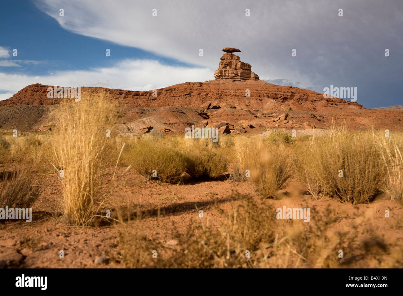 Mexican Hat Rock Formation, Utah, USA Stockfoto