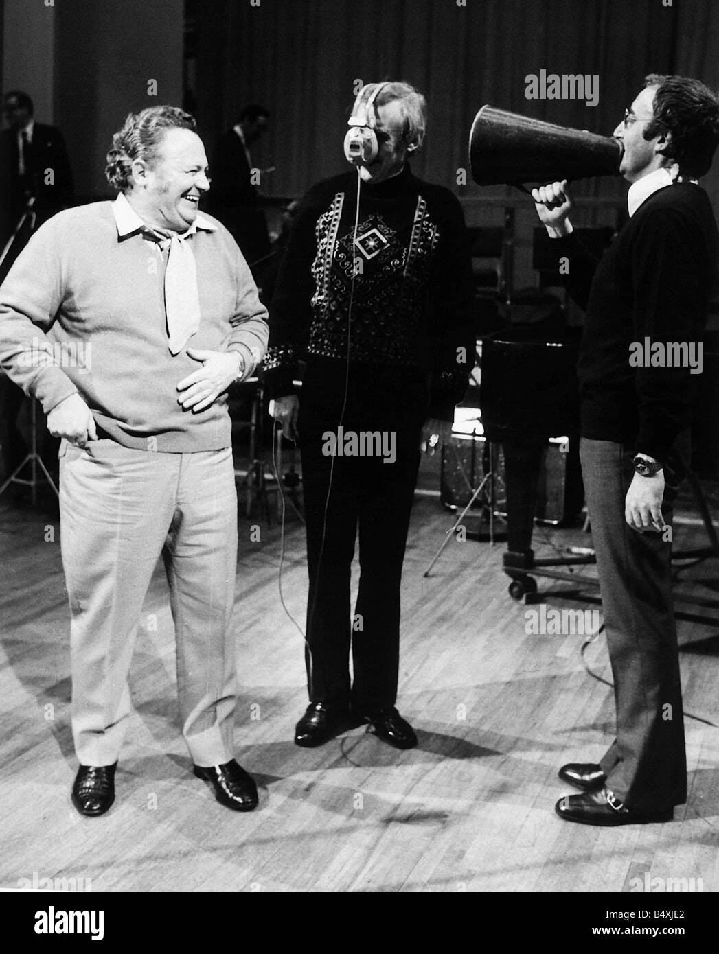 Die Schläger-britische radio-Comedy-Team 1972 Stockfoto