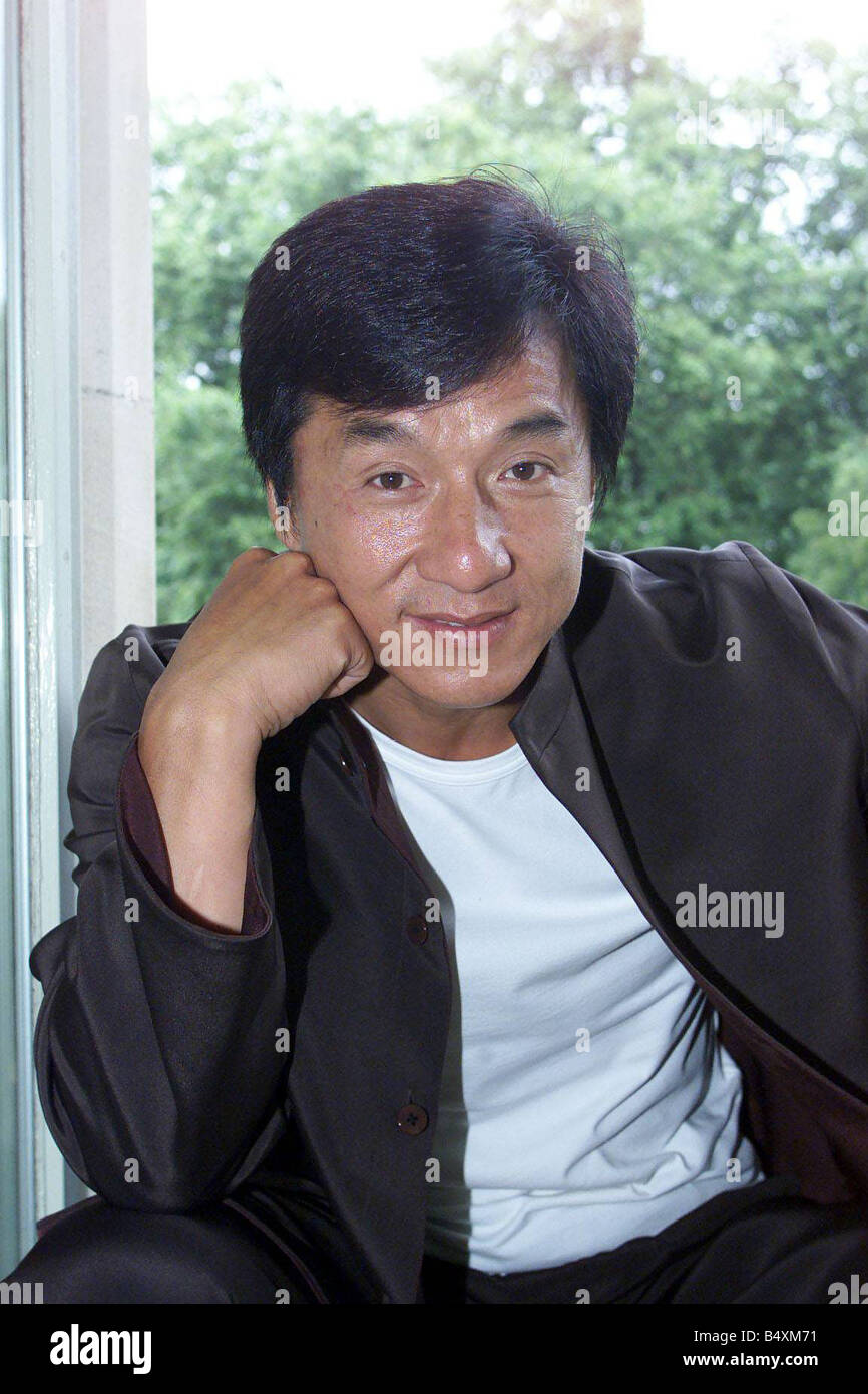 Jackie Chan-August 2000-Martial-Arts-Schauspieler Stockfoto