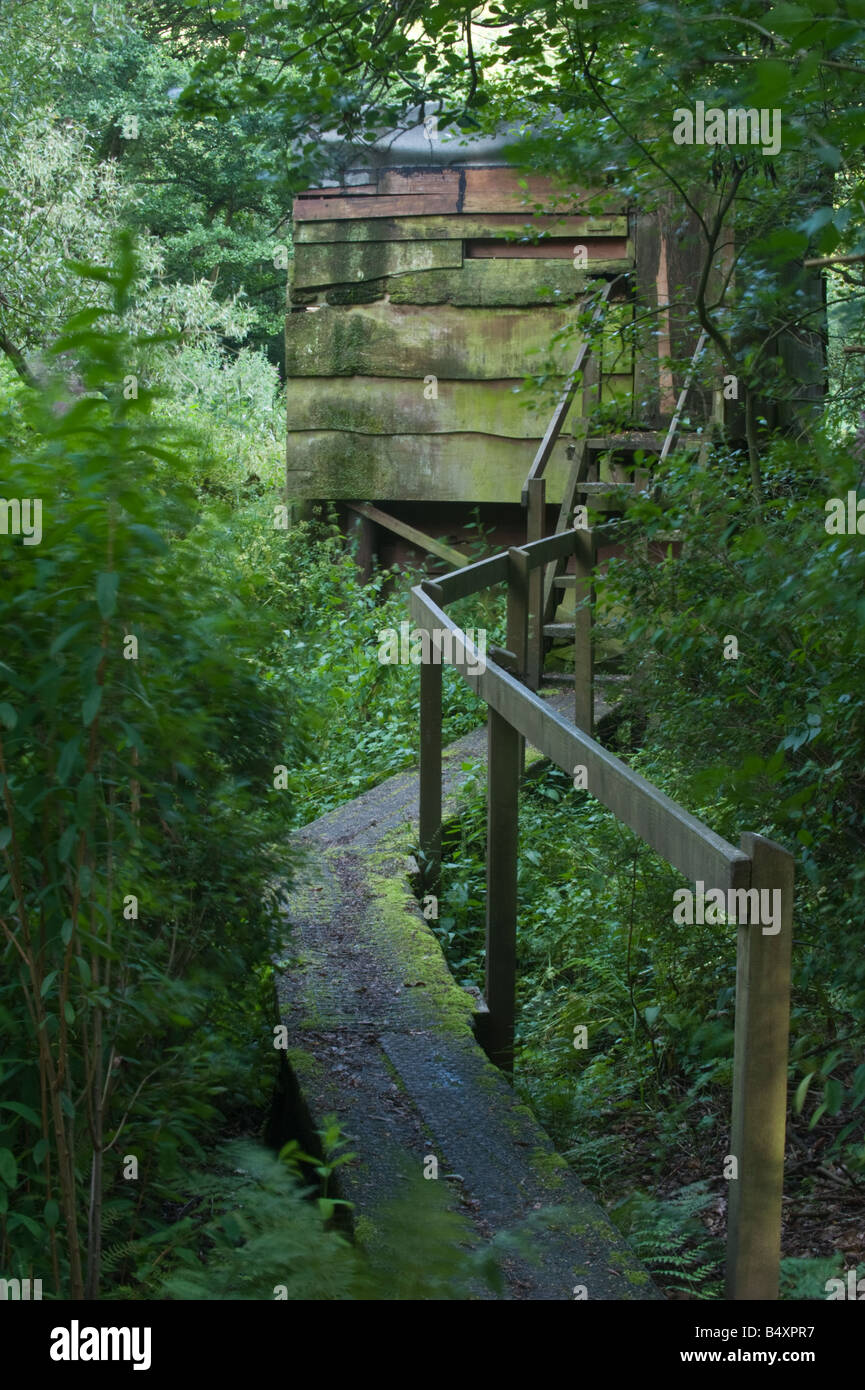 Verstecken Sie in Adel Dam Yorkshire Wildlife Trust Leeds West Yorkshire England UK Europa Stockfoto
