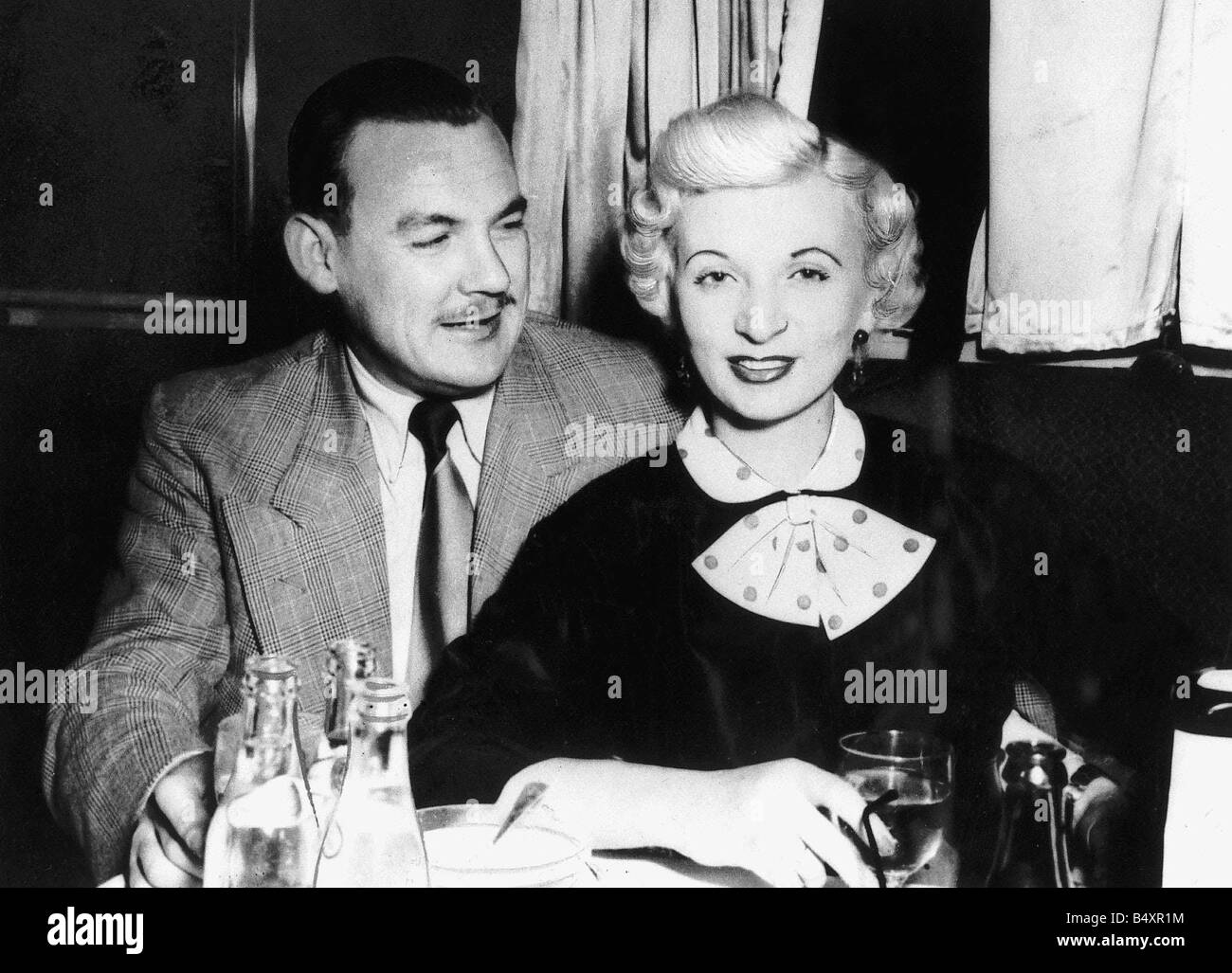 Ruth Ellis mit Desmond Cussen Stockfoto