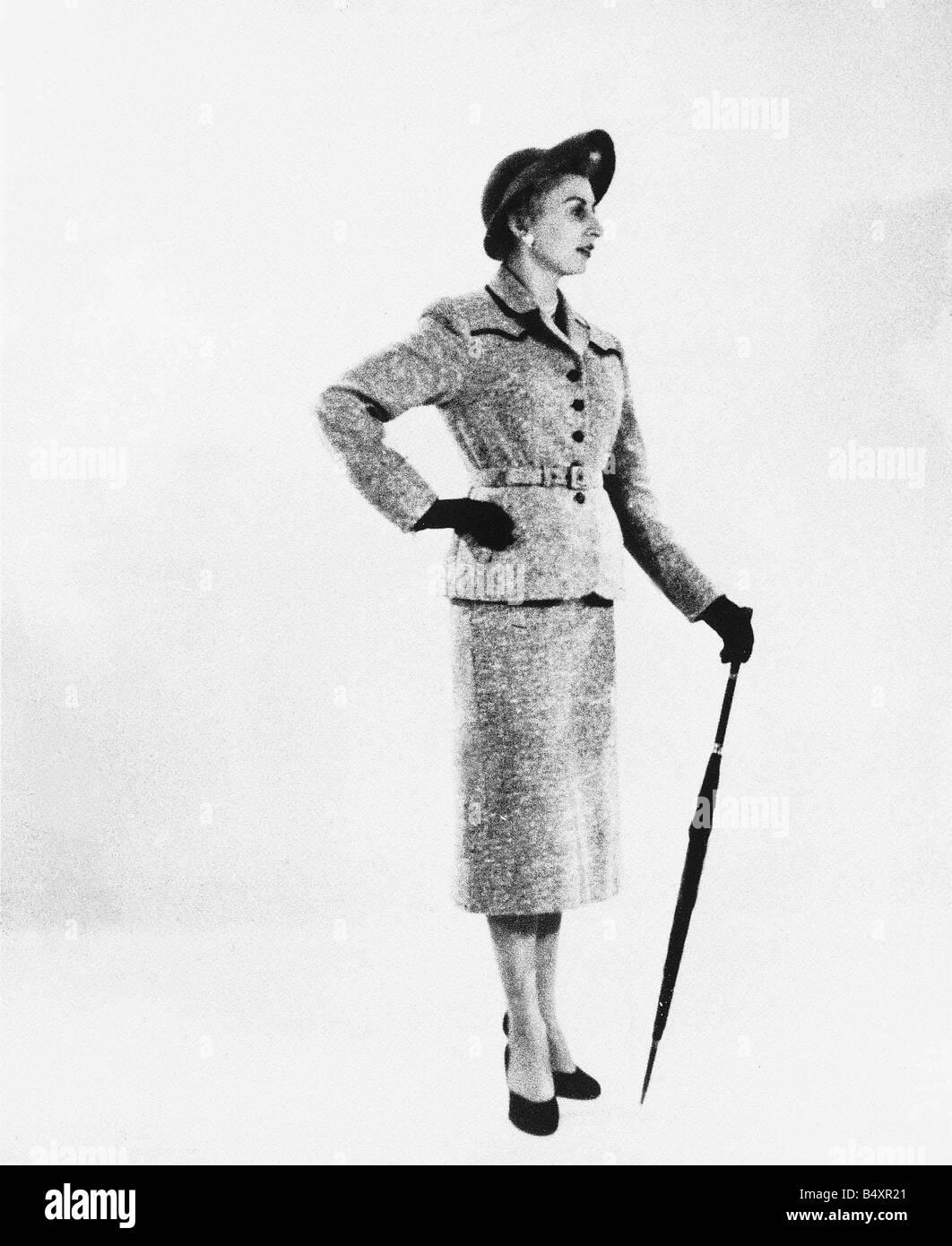 Kriminalität Mord Ruth Ellis, die für den Mord an ihrem geliebten David Blakely gehängt wurde Stockfoto