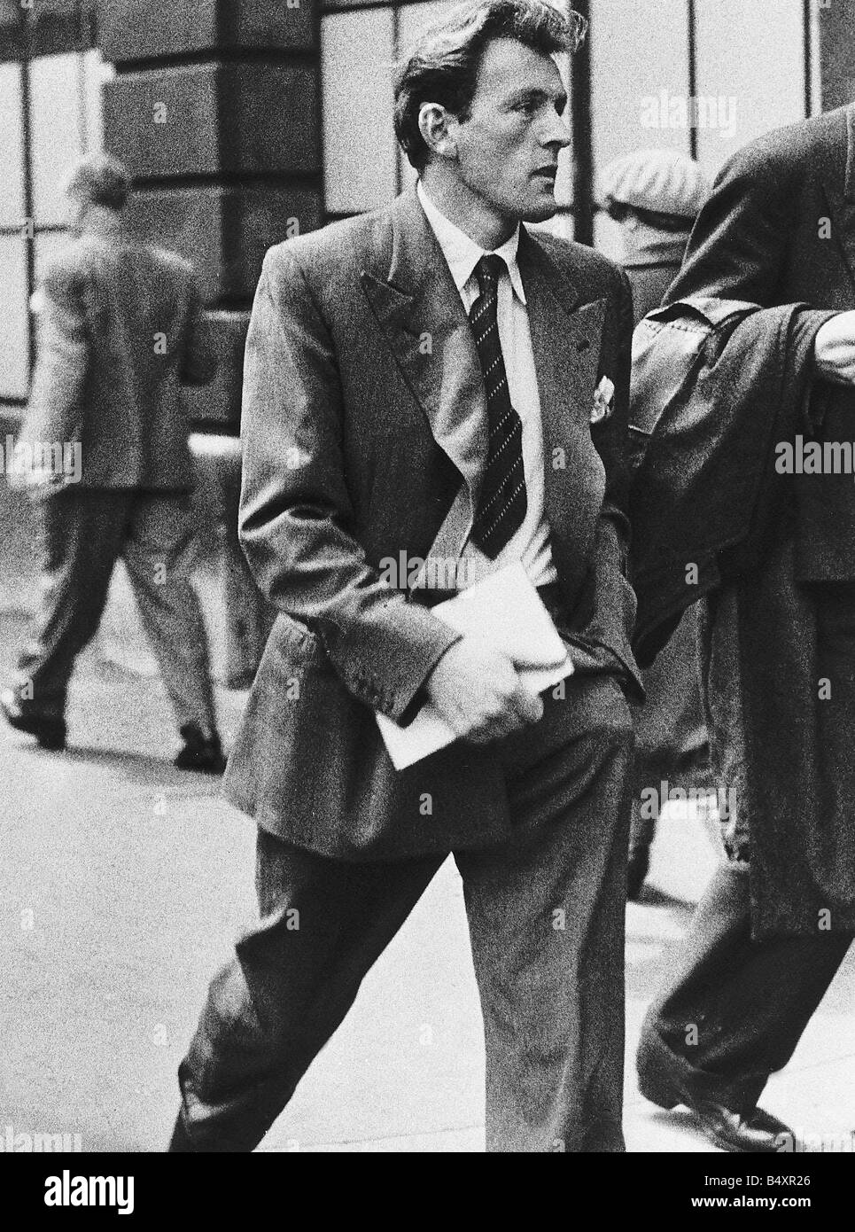 Cilve Gunnell während des Prozesses von Ruth Ellis für die Ermordung von David Blakely Stockfoto