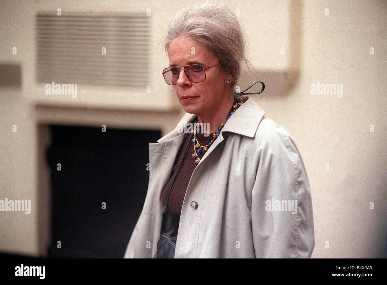 Lady Lucan Frau von Lord Lucan 1995 Stockfoto