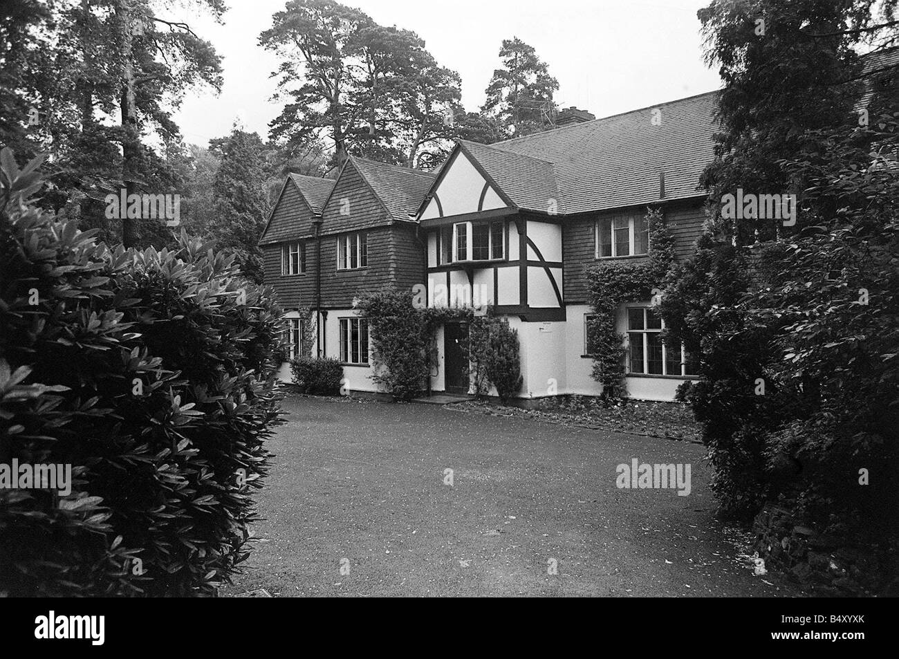 Ringo Starr Juli 1965 Haus Zuhause am St Georges Hill in Weybridge Stockfoto