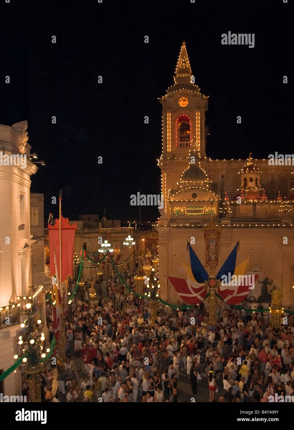 Zurrieq Festa Stockfoto