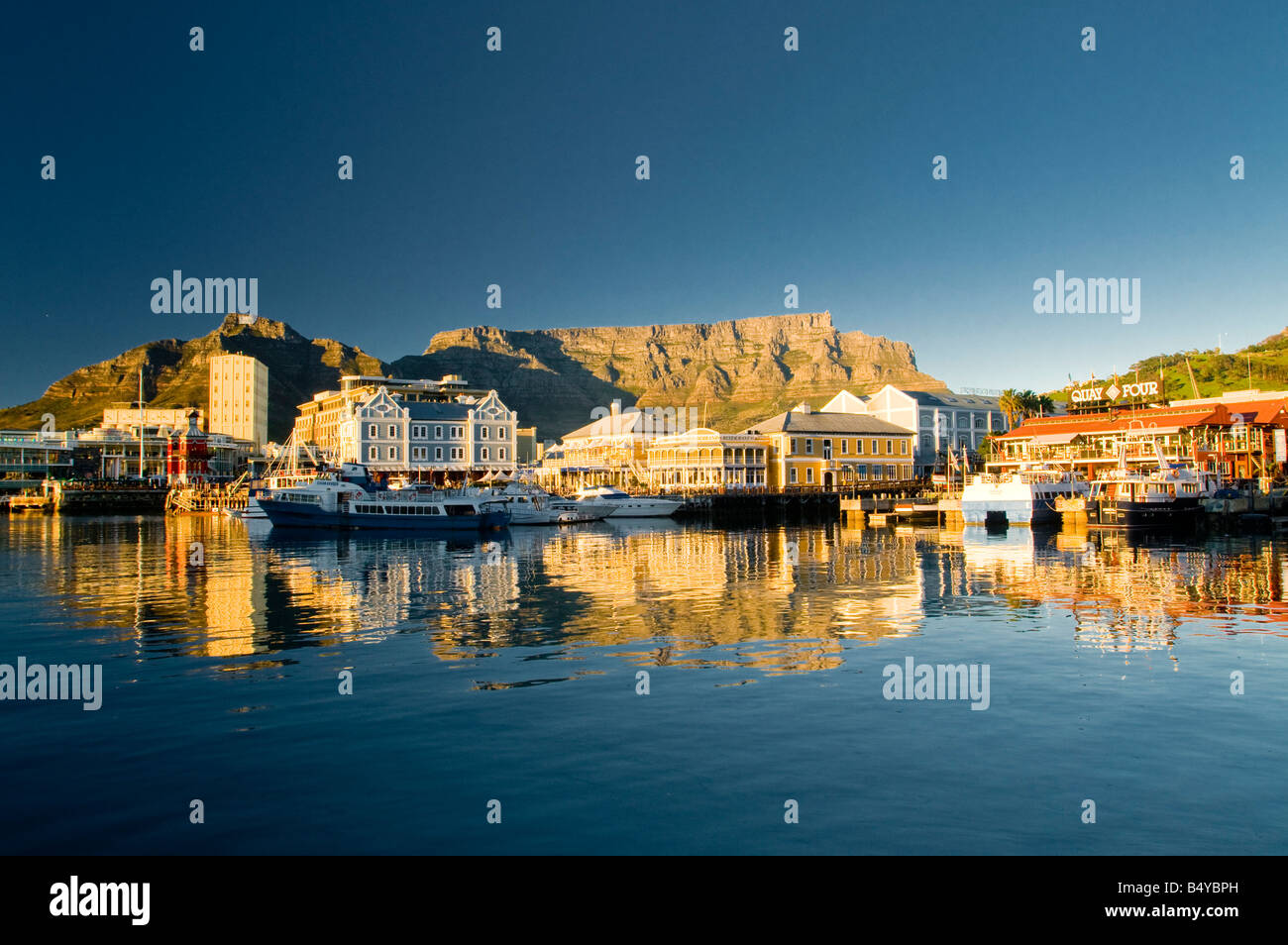 Waterfront, Tafelberg, Cape Town, Western Cape, Südafrika Stockfoto