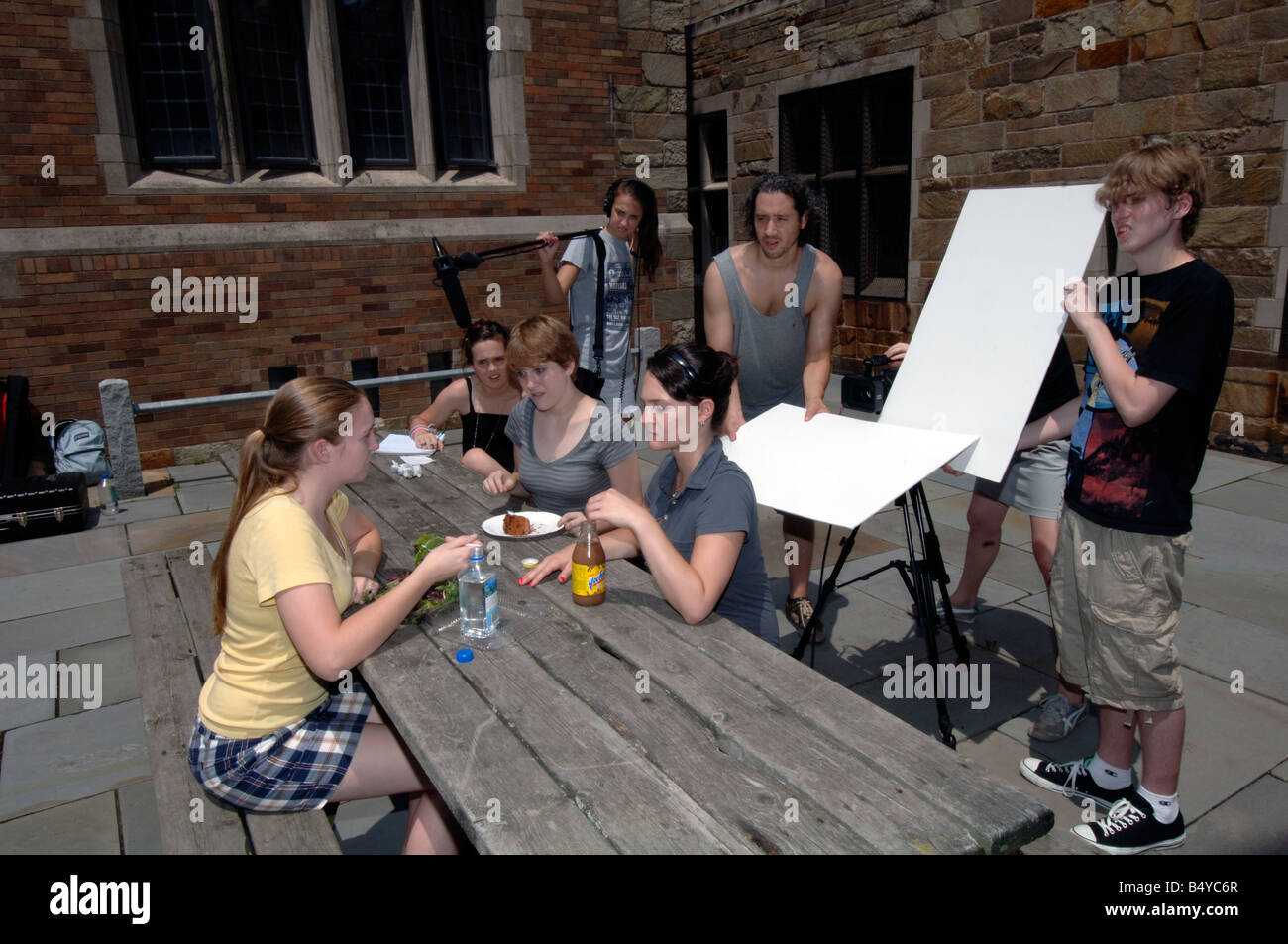 New Haven ct Yale University advanced film Klasse an der Yale Summer School Stockfoto