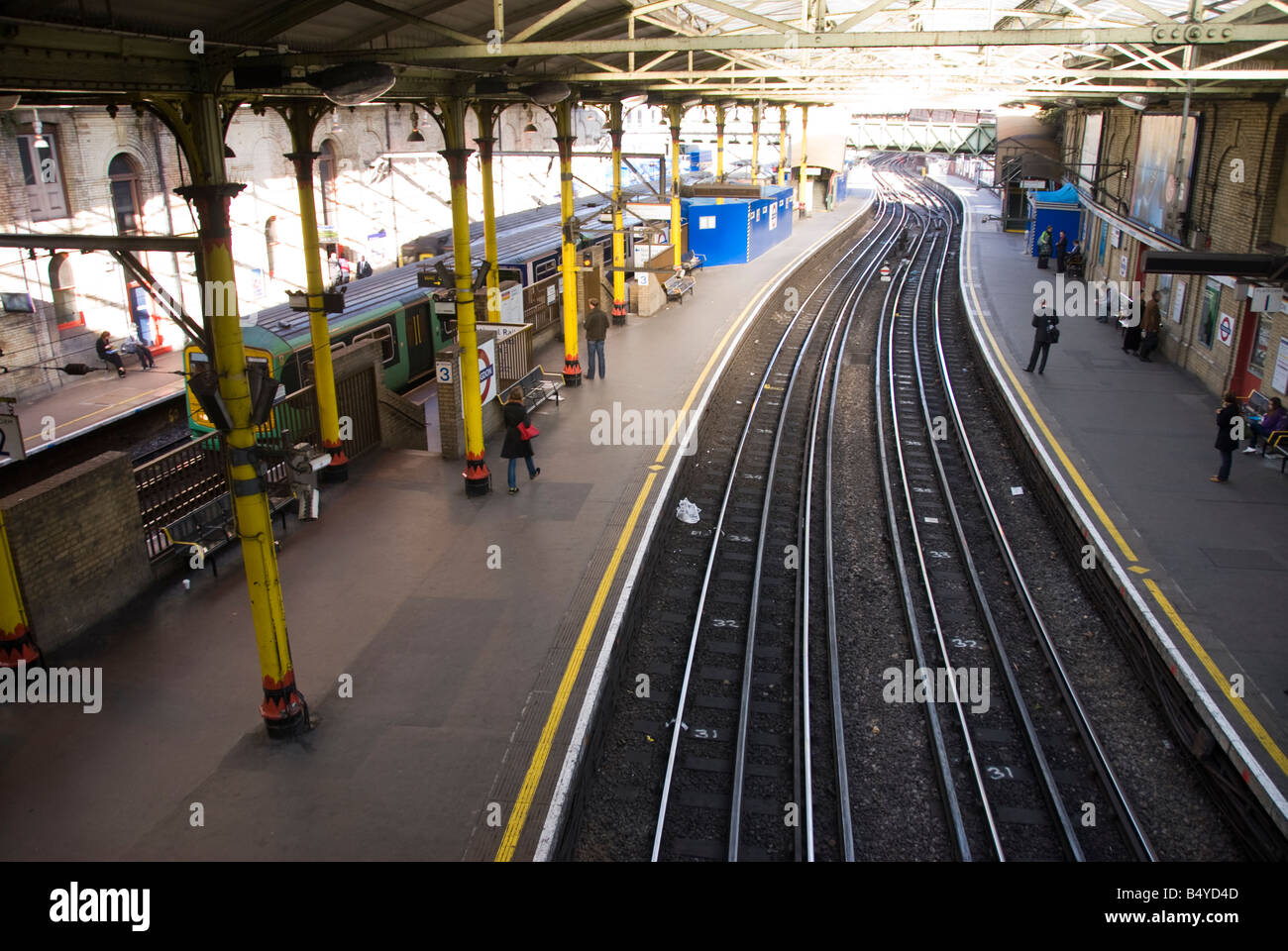 Farringdon Street Station in London Stockfoto