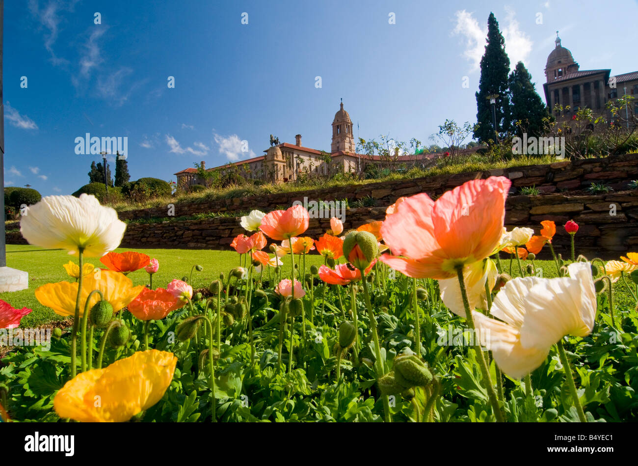 Union Buildings in Pretoria, Gauteng, Südafrika Stockfoto