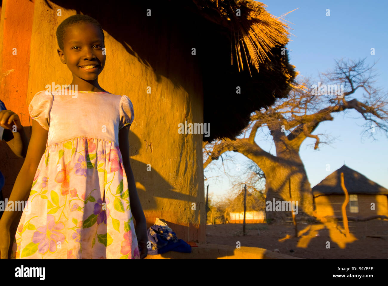Mädchen, Venda, Limpopo, Südafrika Stockfoto