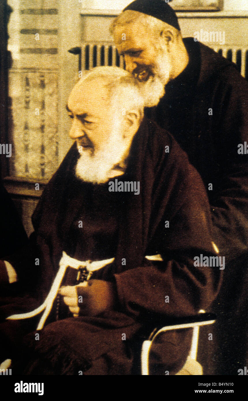 Pio von pietralcina Stockfoto