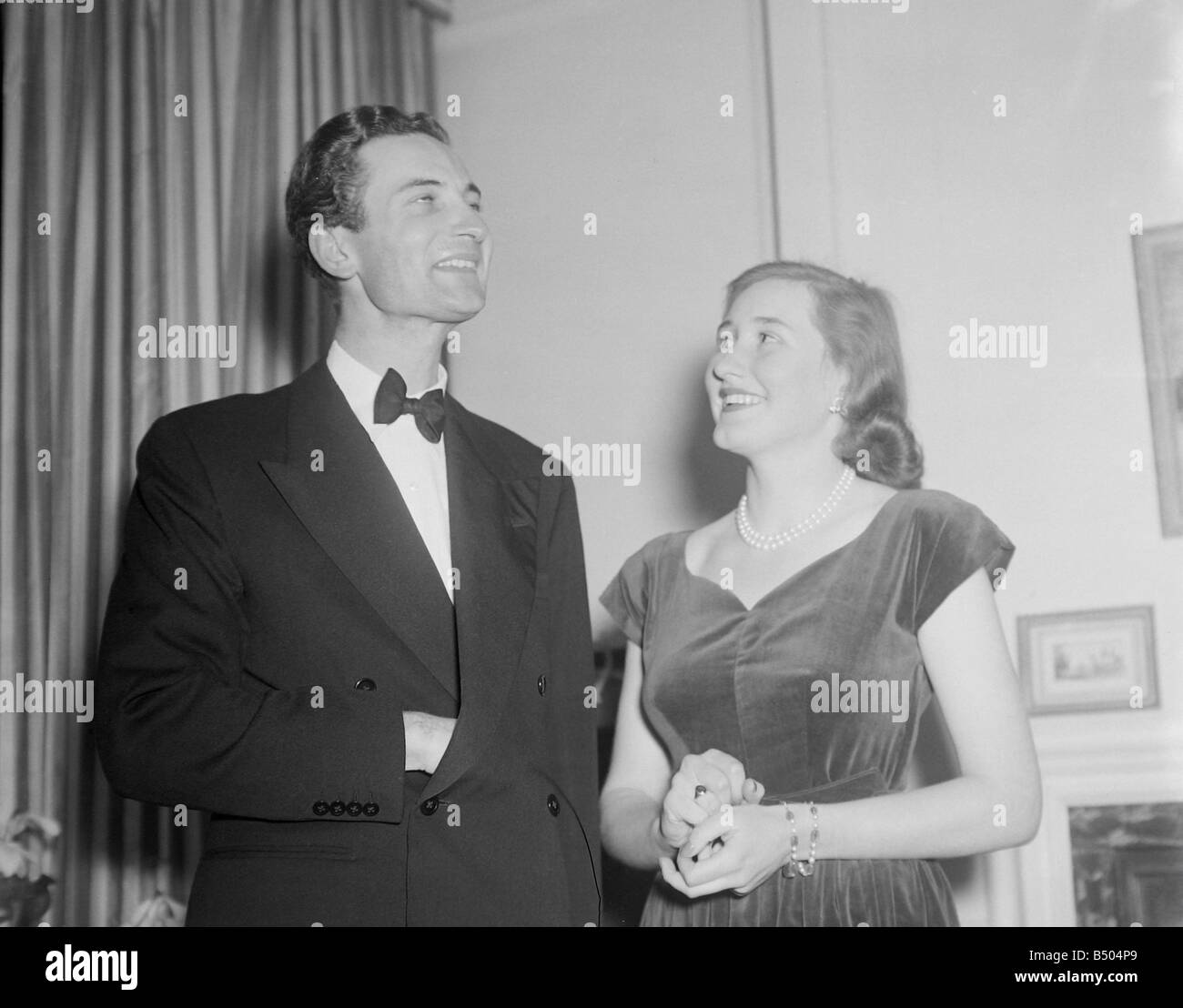 Lord St. Einfach und Verlobte Leslie Nast Tochter des späten Conde Nast amerikanischen Verleger &#13; &#10; 016570/1 Stockfoto