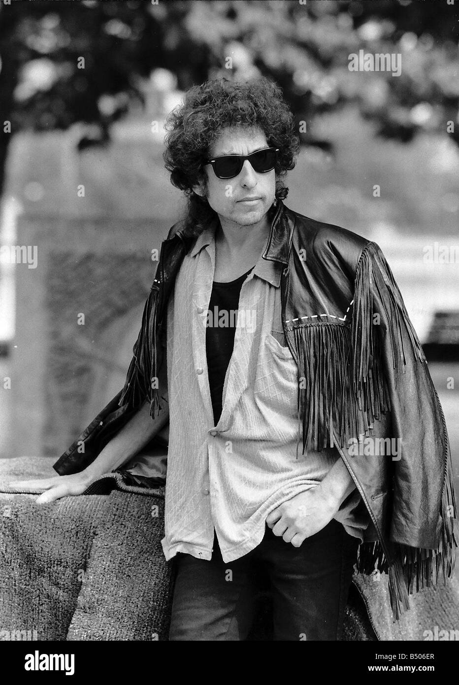 Bob Dylan amerikanische Folk-Sängerin und Legende Stockfoto