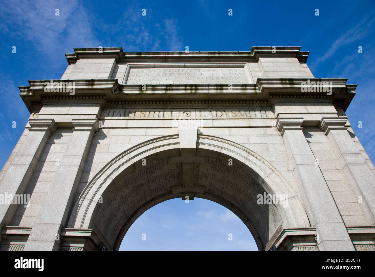 Füsiliere Bogen detail Stockfoto