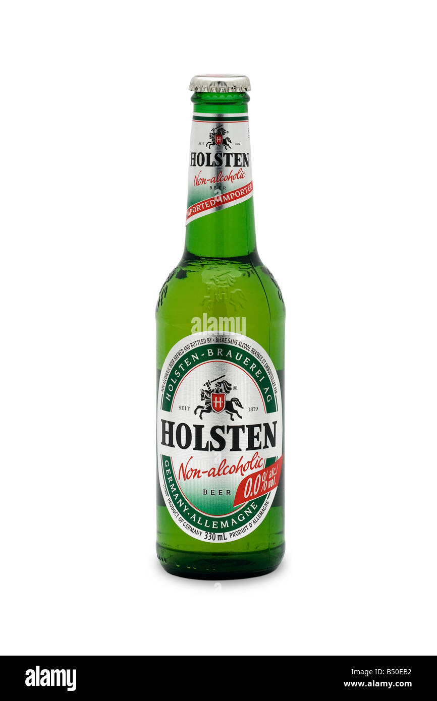Holsten Bier alkoholfreie Brauerei deutsche Flasche Einheit Stockfoto