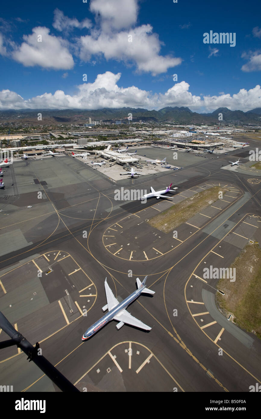 Honolulu Flughafen Honolulu Oahu Hawaii Stockfoto