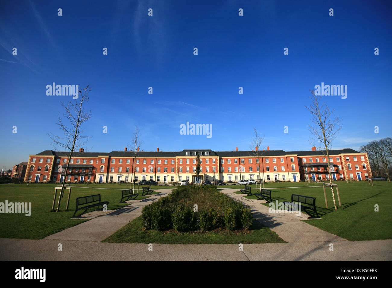 Kensington Oval auf Darwin Park In Lichfield, Staffordshire Stockfoto