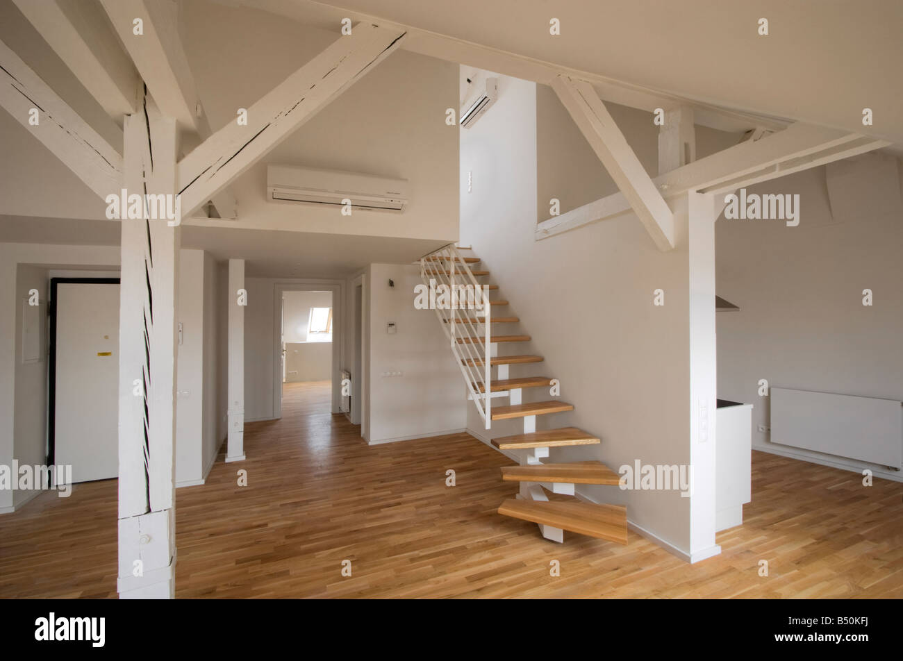 Loft-Wohnung Stockfoto